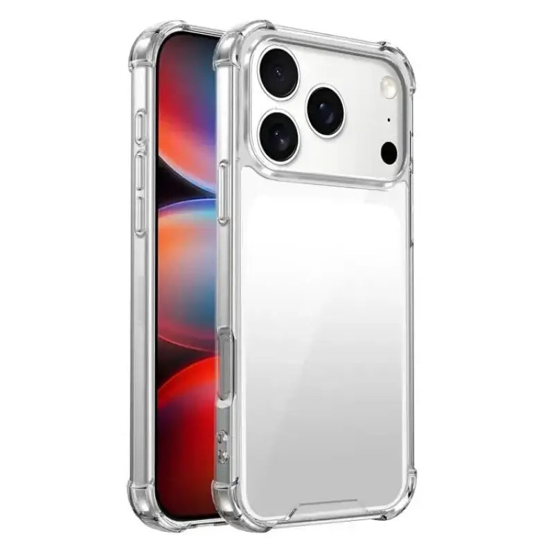 Soft Silicone TPU Phone Case For iPhone 17 Pro Max Anti-fall Transparent Phone Cover For  iPhone17 17 Pro 17Air Shockproof Cases