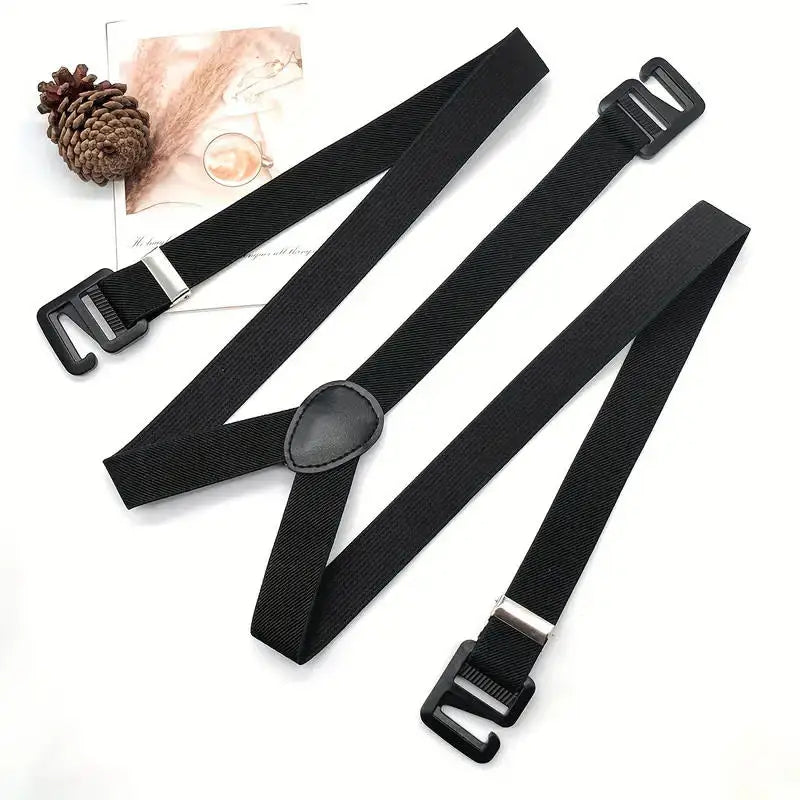 Adult Suspenders Men's Practical Braces Elastic Casual Trousers Ligas Rave Ski Harness Fashion For Men Outdoor Hiking Straps