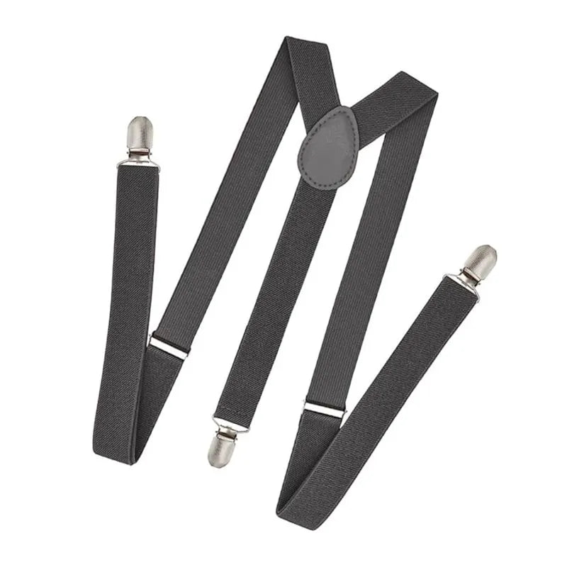 Suspenders For Men Pants Apparel Adult Suspender Man Shirt Dress Women Wedding Party Solid Colors Suit Skirt With Braces Straps